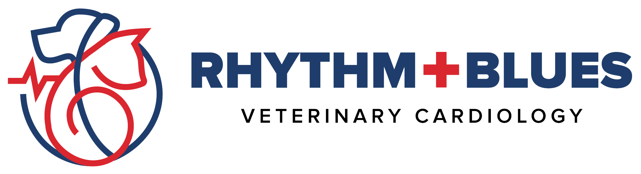 Rhythm And Blues Veterinary Cardiology Logo